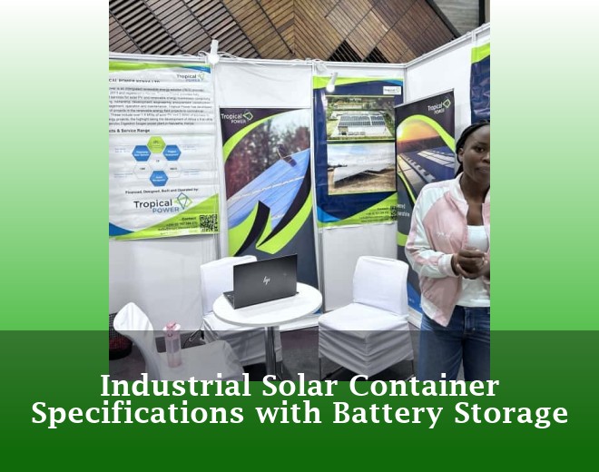 Industrial Solar Container Specifications with Battery Storage
